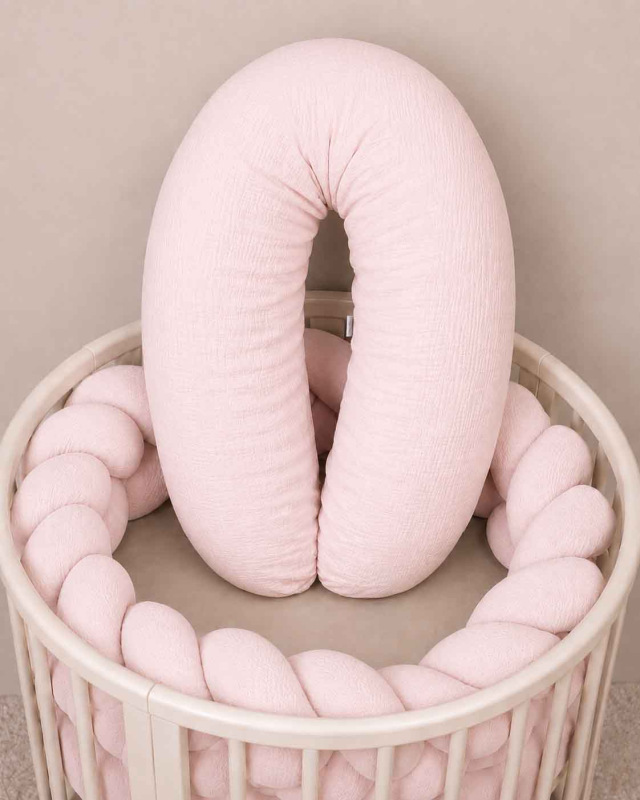 Mušelín Baby Pink