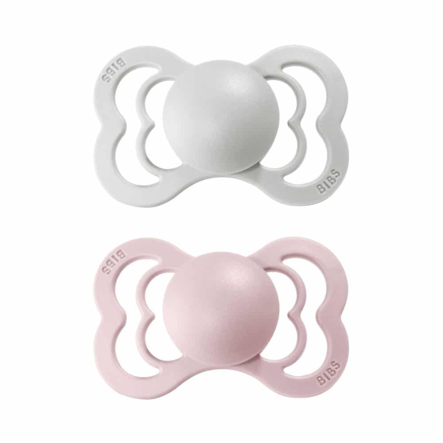 BIBS Supreme Haze/Blossom cumlík z prírodného kaučuku 2ks, veľkosť 1