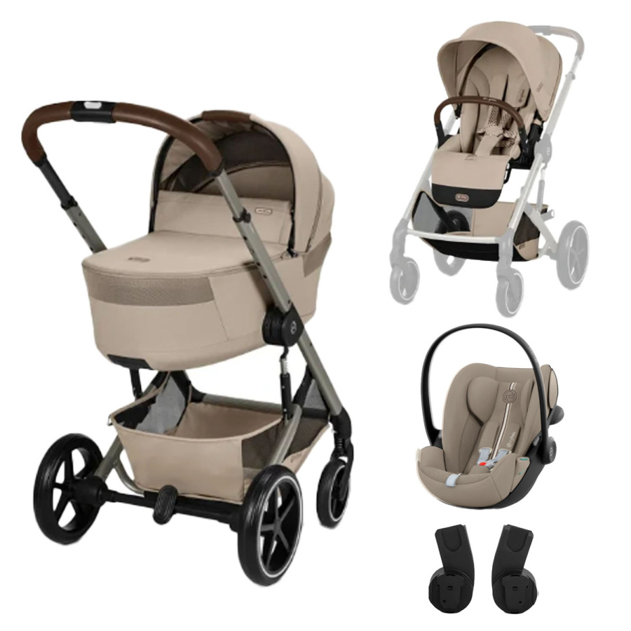 CYBEX Balios S Lux 2026 Set S Fold Cot – Beige