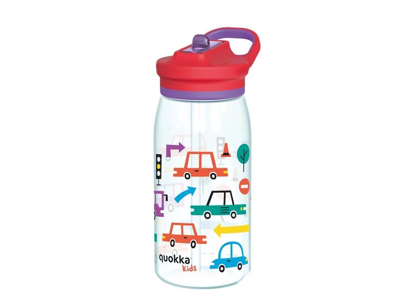 Plastová fľaša s náustkom Glow Kids Cars 580 ml