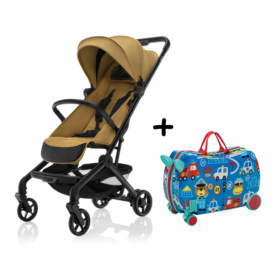 Športový kočík Jet + kufrík Pack&Ride ZDARMA, Kodi Bronze