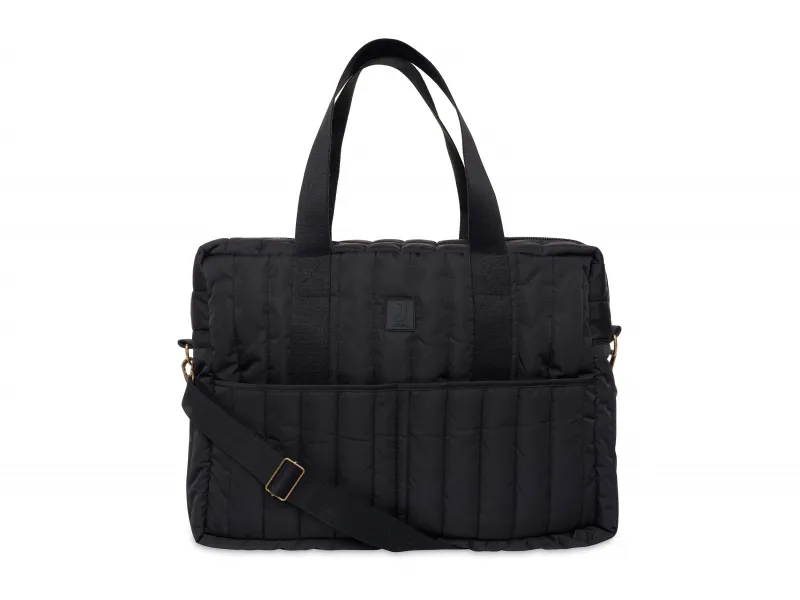 Prebaľovacia taška Puffed Moos Black