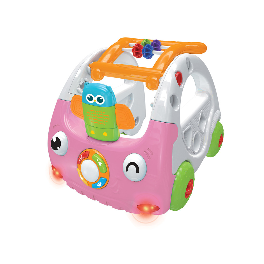 Aktivit chodítko 3v1, Pink