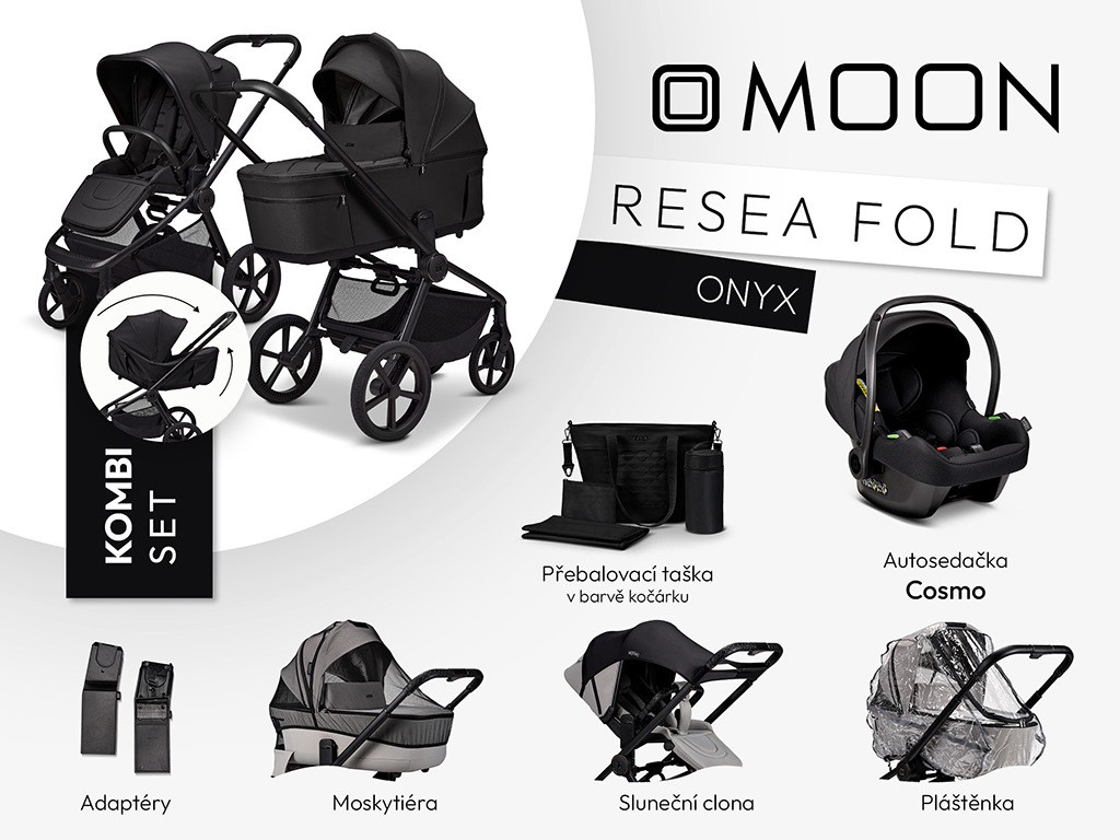 Moon ReSea FOLD kombi set - ONYX