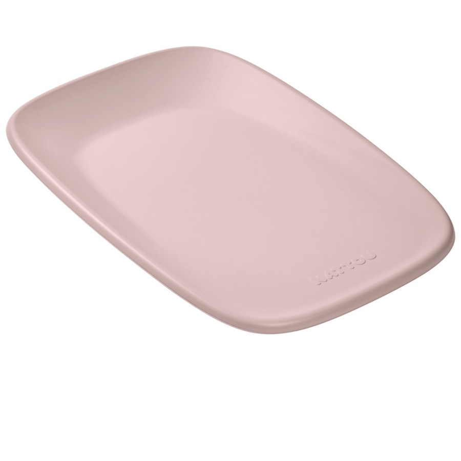 NATTOU Podložka prebaľovacia mäkká Softy Dusty pink bez BPA 50x70 cm