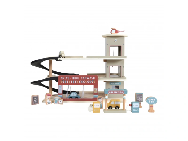 Vláčiková dráha - Garáže