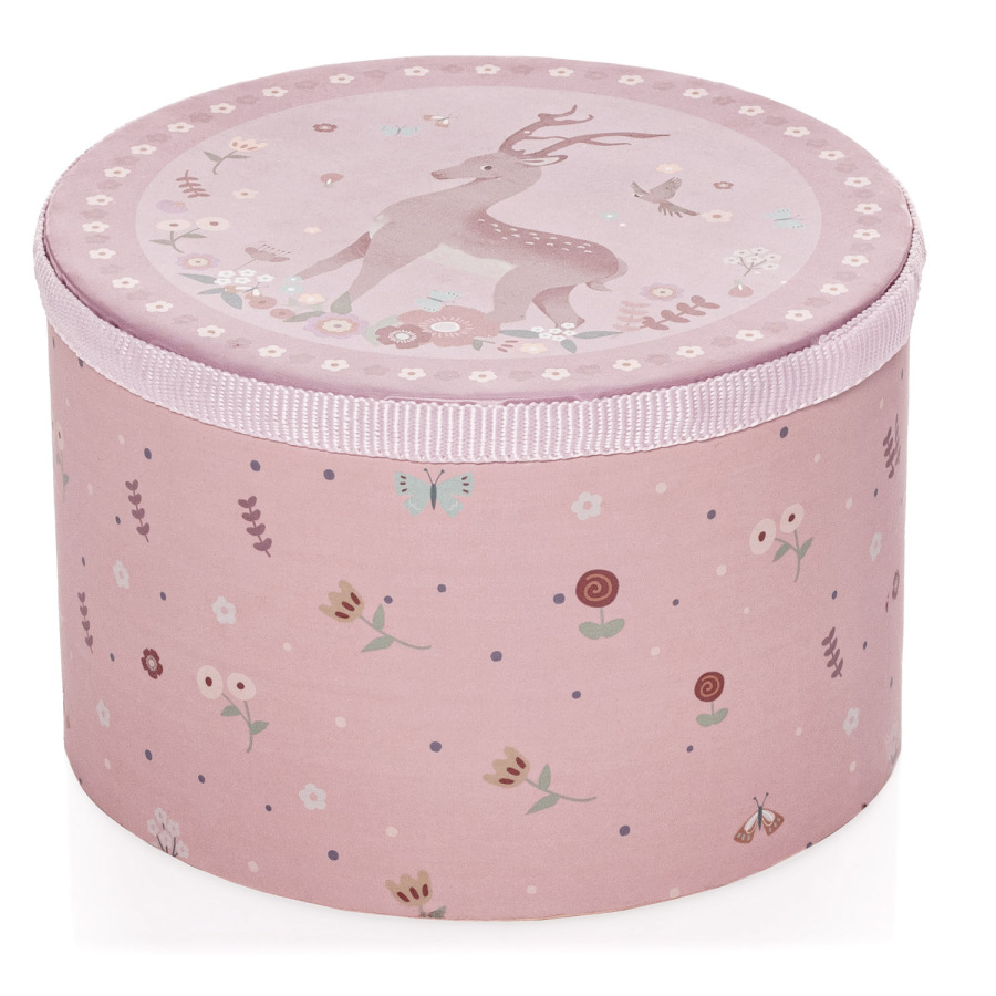 Drevený detský bubienok, Pink