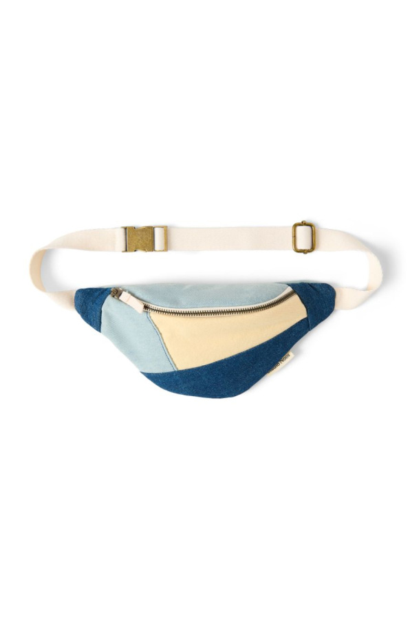 STUDIO NOOS - Patchwork Mini FANNY pack kabelka | Denim