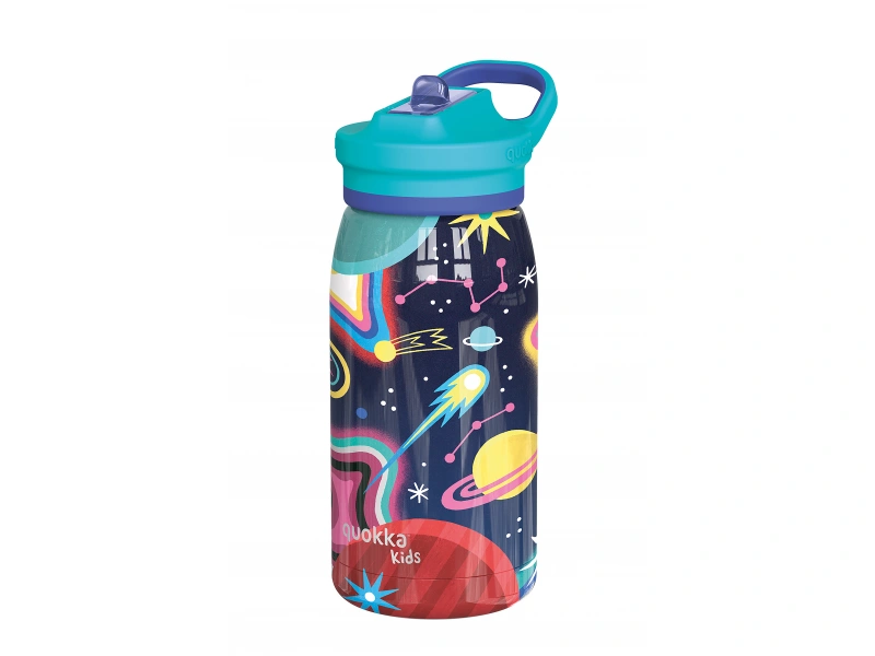 Nerezová termofľaša s náustkom Pop Kids Space 445 ml