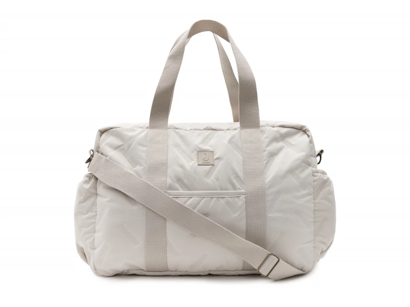 Prebaľovacia taška Embossed Lily Sand