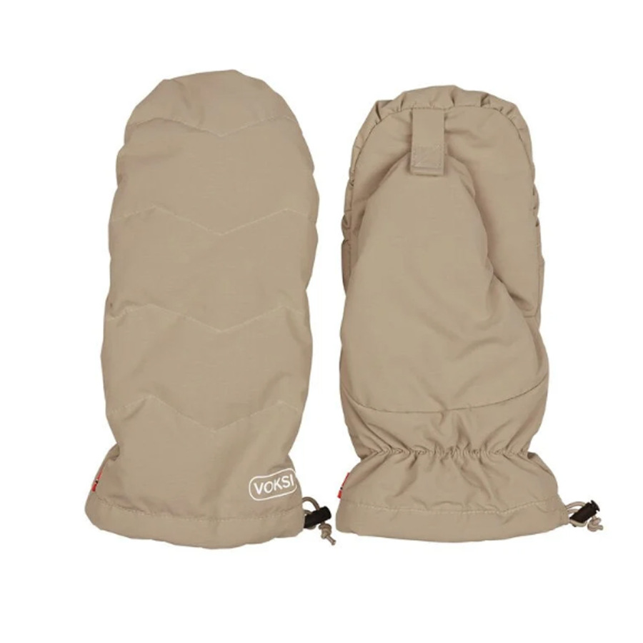 Voksi Stroller Mitten rukavice na kočík - Dark Sand