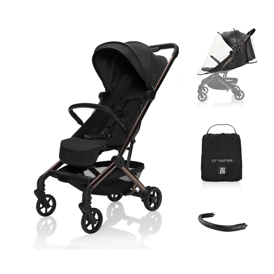 Športový kočík Jet, Quartz Black