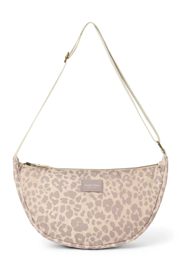 STUDIO NOOS - Puffy Adult Fanny Pack | CREAM LEOPARD
