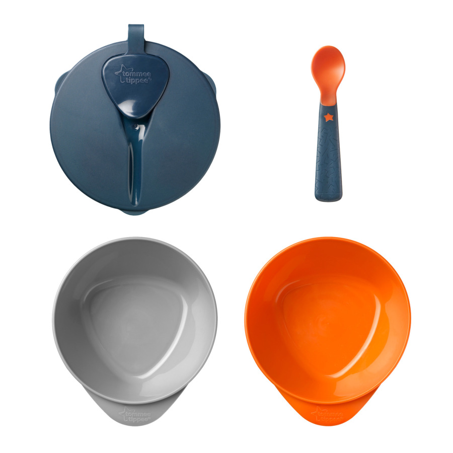 Misky pro snadné nabírání Explora 2 ks, s víčkem a lžičkou