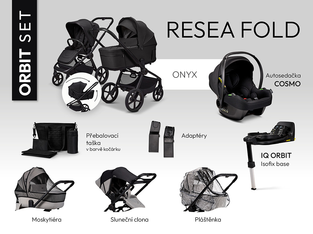 Moon ReSea FOLD ORBIT set - ONYX
