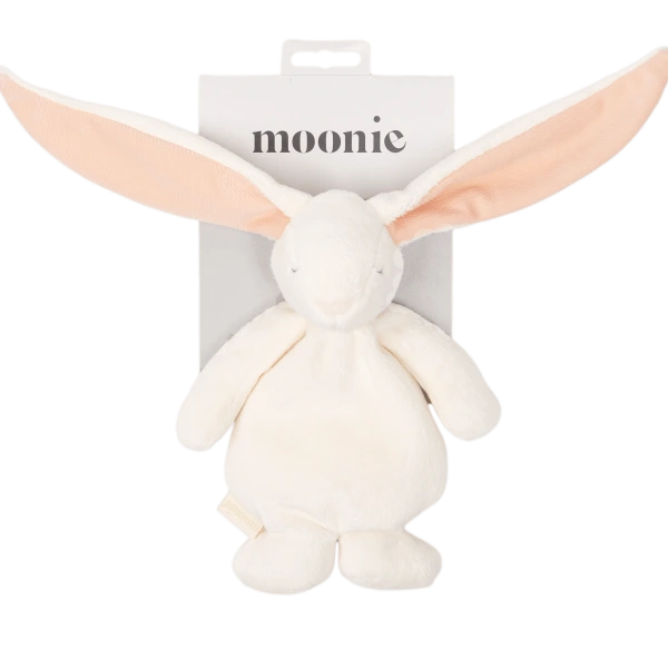 MOONIE Zajačik plyšový Sensory Powder