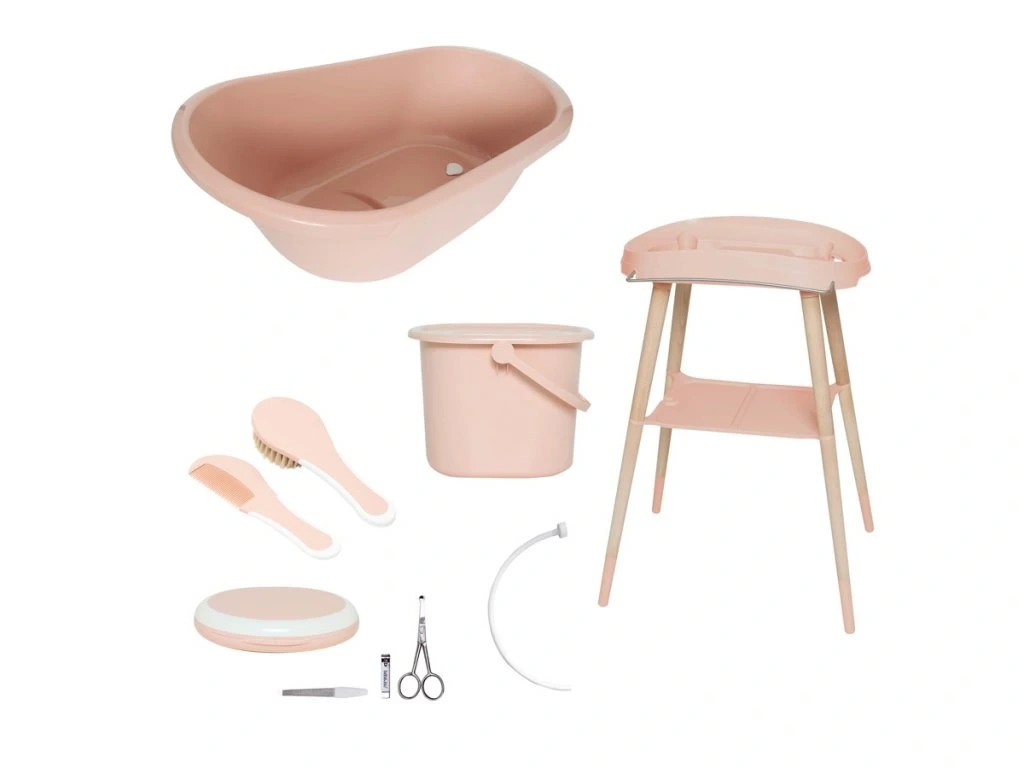 Bébé-Jou Sada na kúpanie Sense 7-dielna Pale Pink