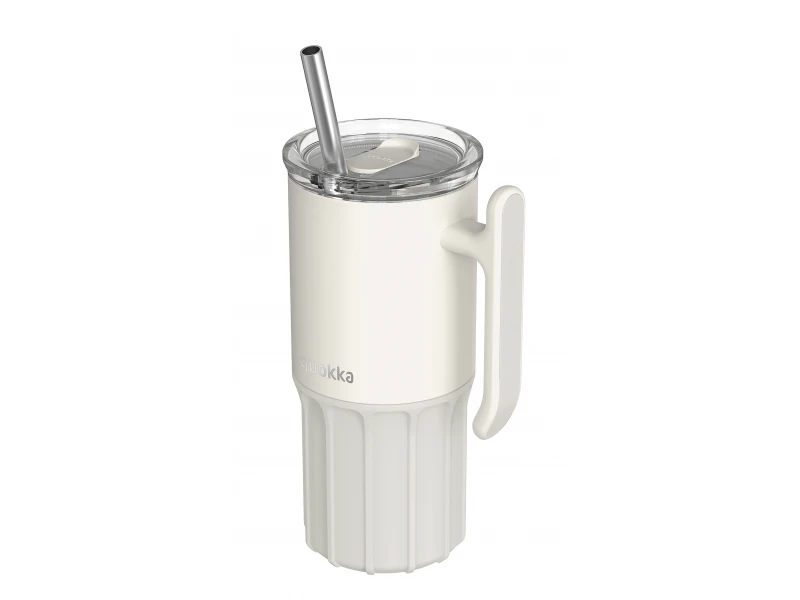 Nerezový termohrnček so slamkou Umi Ivory 720 ml