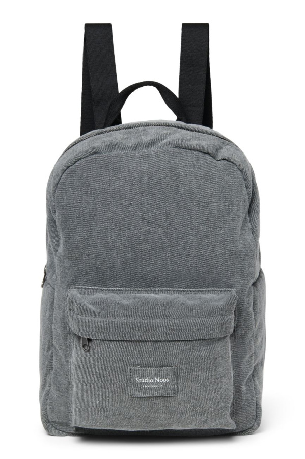 STUDIO NOOS - Denim Midi BACKPACK - batôžtek s predným vreckom | Grey
