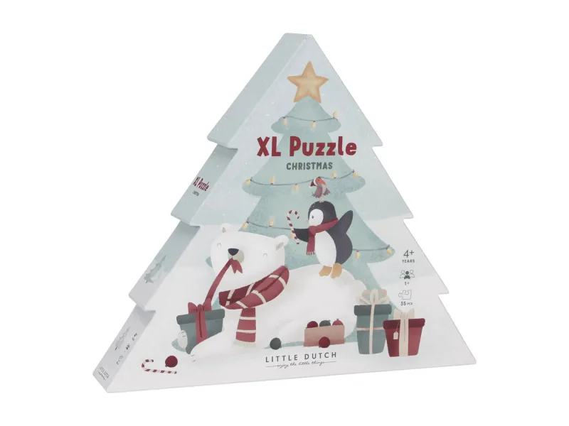 Puzzle vianočné XL