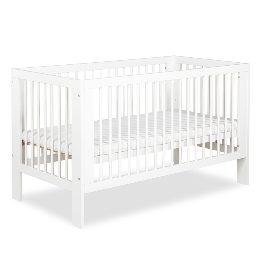 KLUPŚ Postieľka 140x70 OLIVIA biela