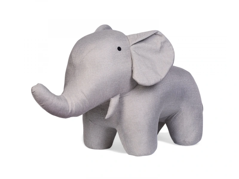 Slon textilný stojaci Grey