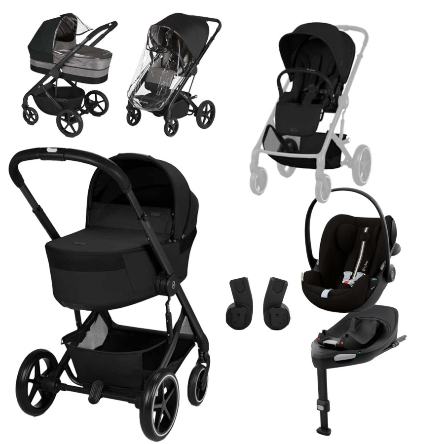 CYBEX Balios S Lux 2026 Set XL Fold Cot – Black