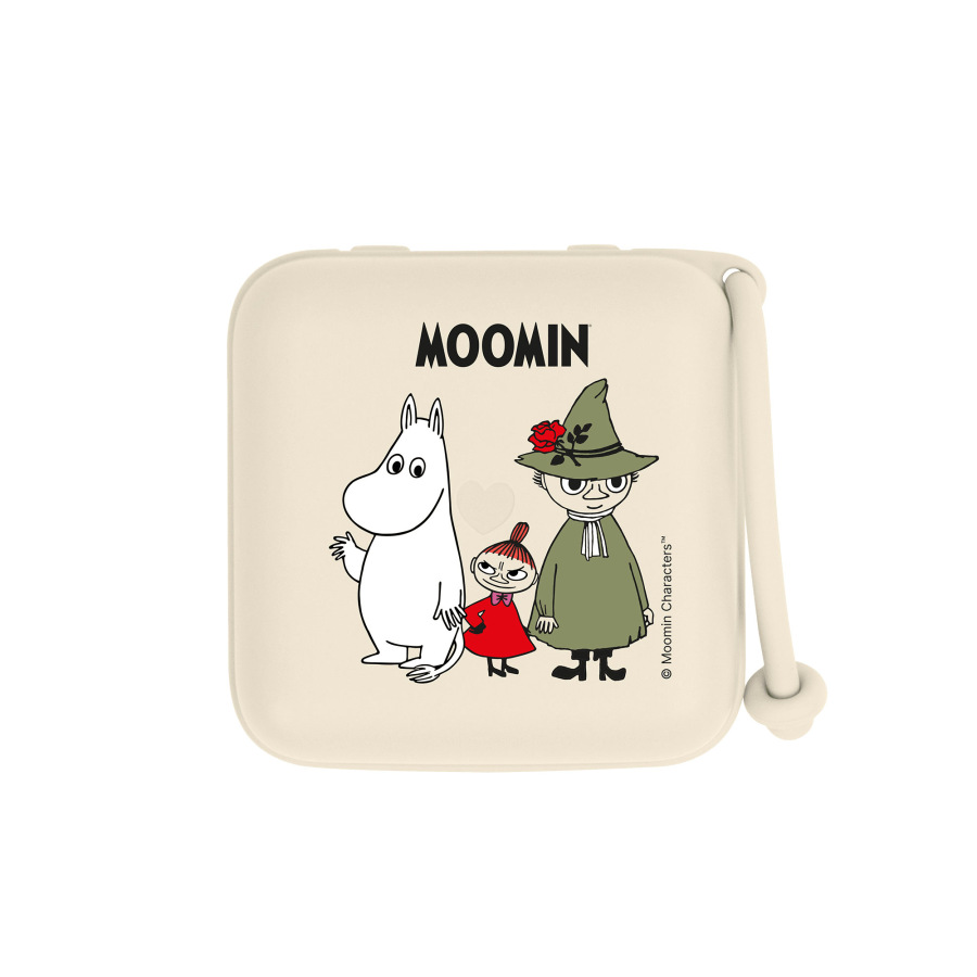 BIBS x Moomin krabička na cumlíky Ivory