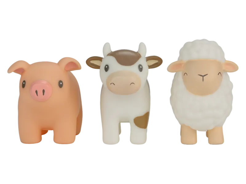 Hračky do vody zvieratká 3 ks Farma