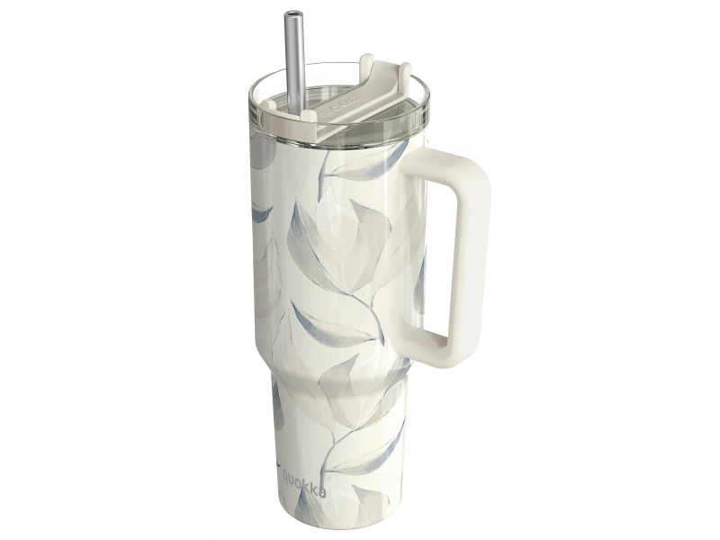 Nerezový termohrnček so slamkou Stream Cotton 1200 ml