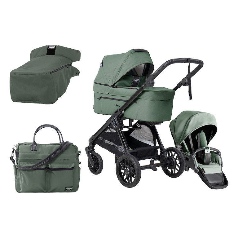 Emmaljunga set SENTO FLAT+ Urban 2026 green