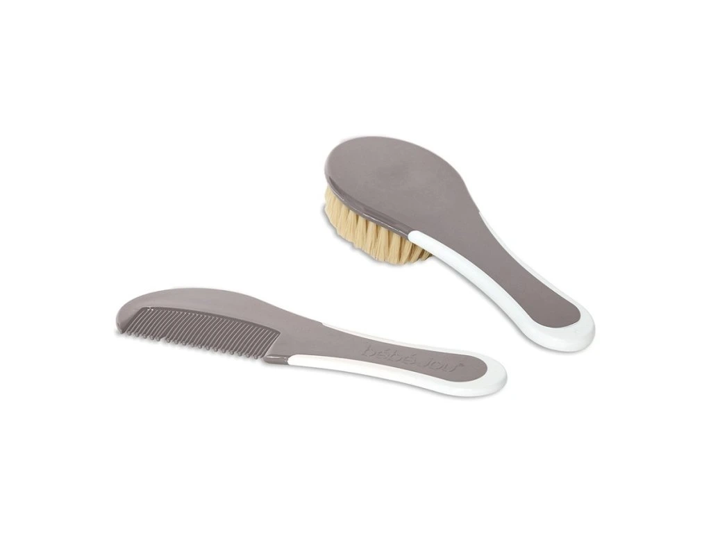 Bébé-Jou Hrebeň a kefka Chalk Brown