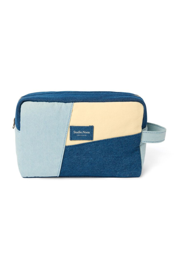 STUDIO NOOS - Patchwork Toiletry - toaletná taštička | Denim