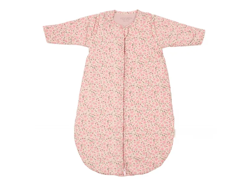 Spací vak s oddeliteľnými rukávmi 110 cm Fairy Floral