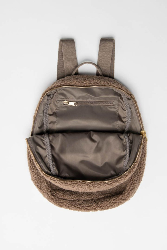STUDIO NOOS - Teddy Mini BACKPACK - batôžtek | Brown 4