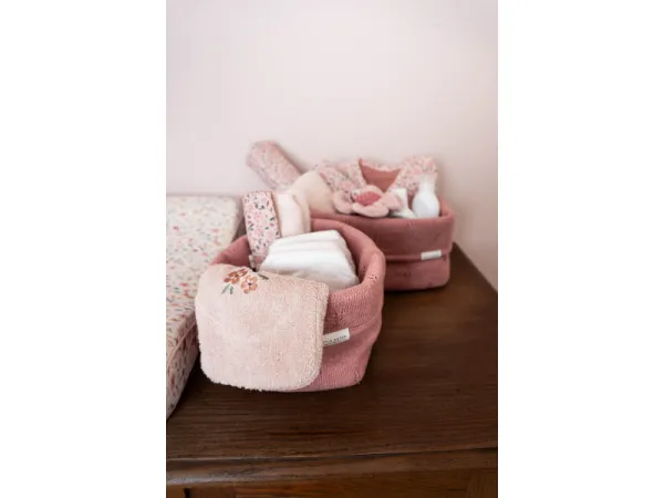 Košík pletený malý Pure Pink Blush 6