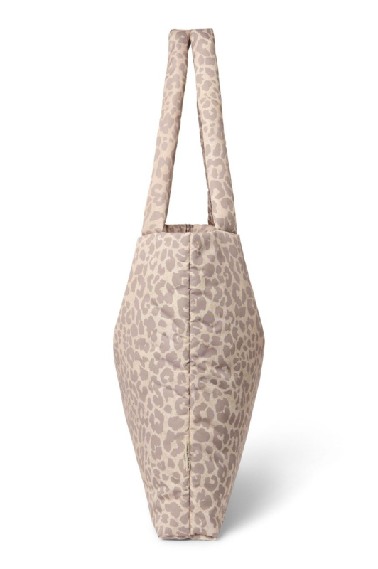 STUDIO NOOS - Puffy MOM BAG - prebaľovacia taška | Cream Leopard 2