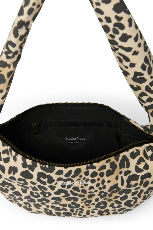 STUDIO NOOS - Soft Cotton Mini Cross Body Bag | Leopard 5
