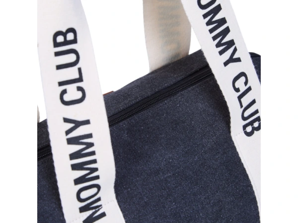 Prebaľovacia taška Mommy Club Signature Canvas Black 8