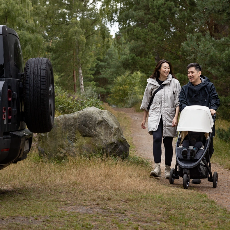 THULE Spring 2 kompaktný športový kočík – Soft Beige 6