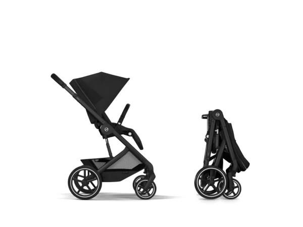 Cybex Balios S LUX + pevná vanička Cot S Lux 2026 - Moon Black 8