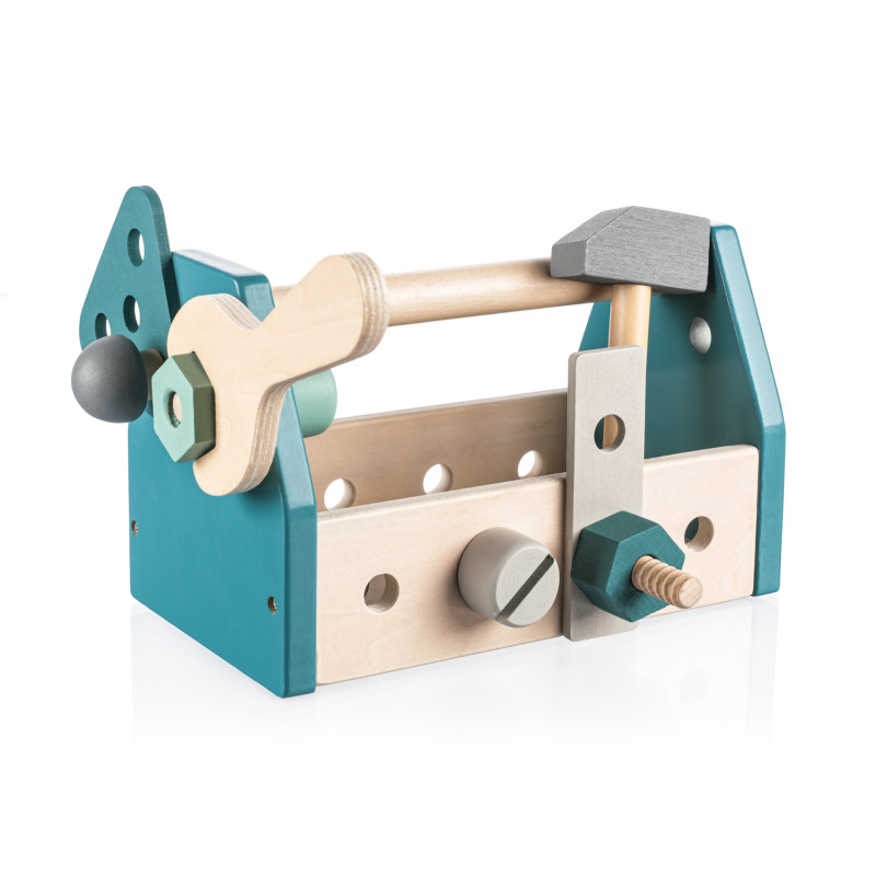 Dřevěná sada nářadí v boxu, Blue 2