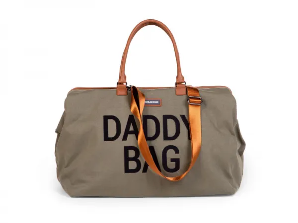 Prebaľovacia taška Daddy Bag Big Canvas Khaki