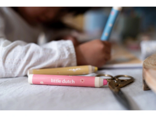 Omaľovánky s pastelkami Záhrada Rosa 12