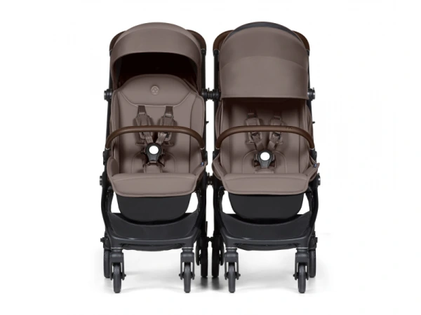 Connect Mini 2x kočík s madlom Taupe 2