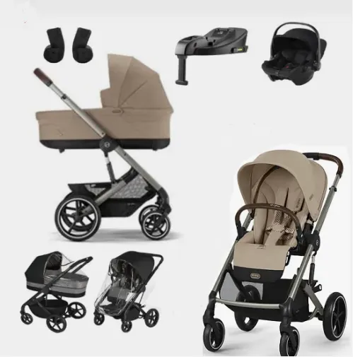 CYBEX BALIOS S Lux XL SET 2024 ALMOND BEIGE + AUTOSEDAČKA BABY SAFE CORE