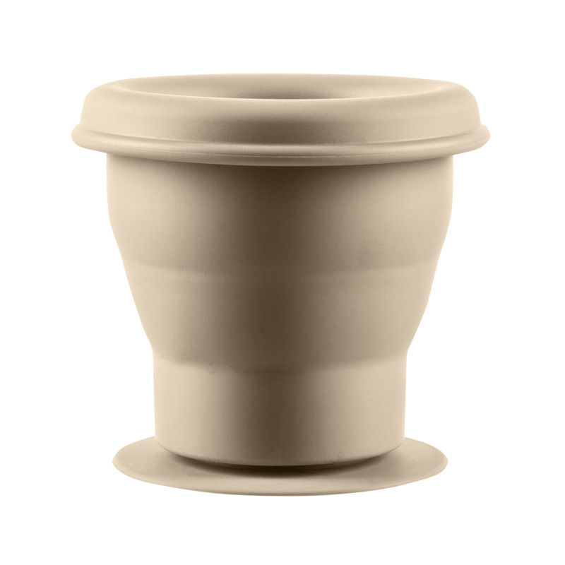 Silikónová miska na sušienky s prísavkou, Sand Beige 1