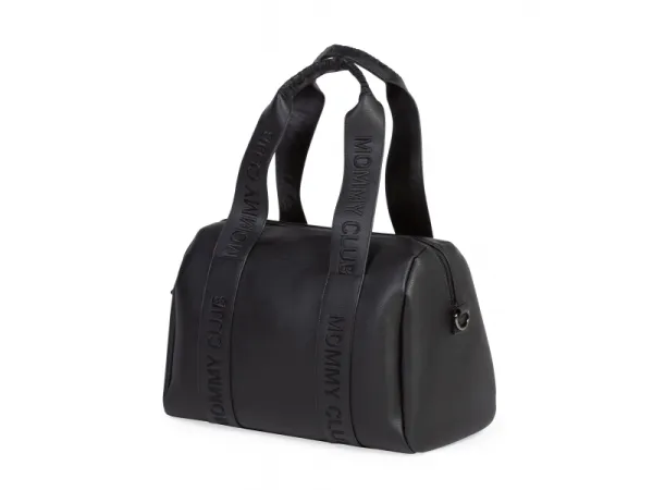 Prebaľovacia taška Mommy Club Signature Vegan Leather Black