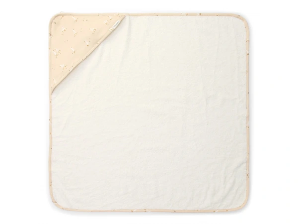 Osuška s kapucňou 75x75 cm Husa Newborn Naturals 1