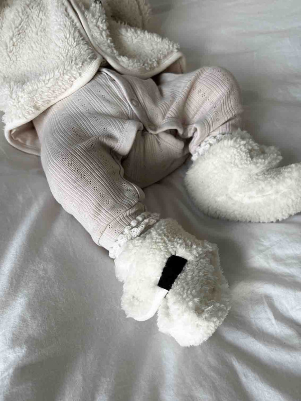 Detské capačky TEDDY - SMOTANOVÁ